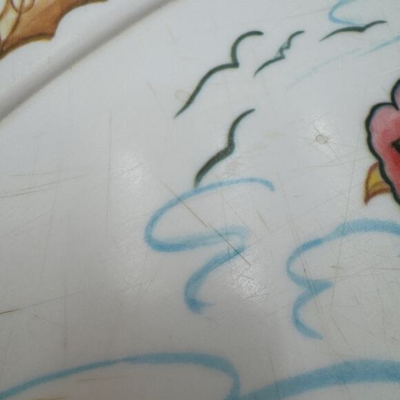 Vintage Turkey Platter Thanksgiving Melamine 21"x15" - Picture 2 of 7